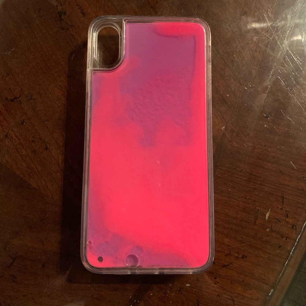 Pink sand & water iPhone XS Max case